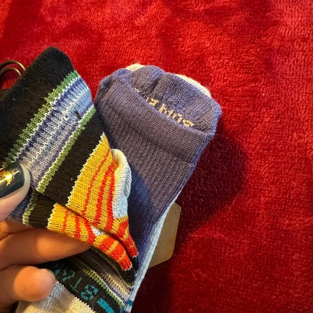 Stance Rockford Baby Crew Socks 3 Pack 6-12 Months Indigo Multi Color B110A25RO6